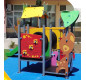 Maison de la biche pour aire de jeux enfants