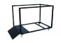Table ronde en bois multiplis verni