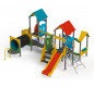 AIRE DE JEUX COMPLETE POUR ENFANTS DE 0 A 6 ANS