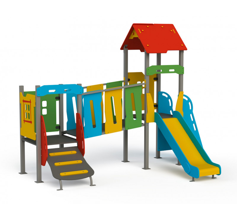 Le petit fort aire de jeux pour enfants de 0 à 6 ans