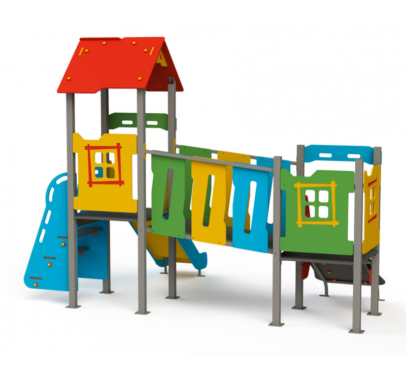 Le petit fort aire de jeux pour enfants de 0 à 6 ans