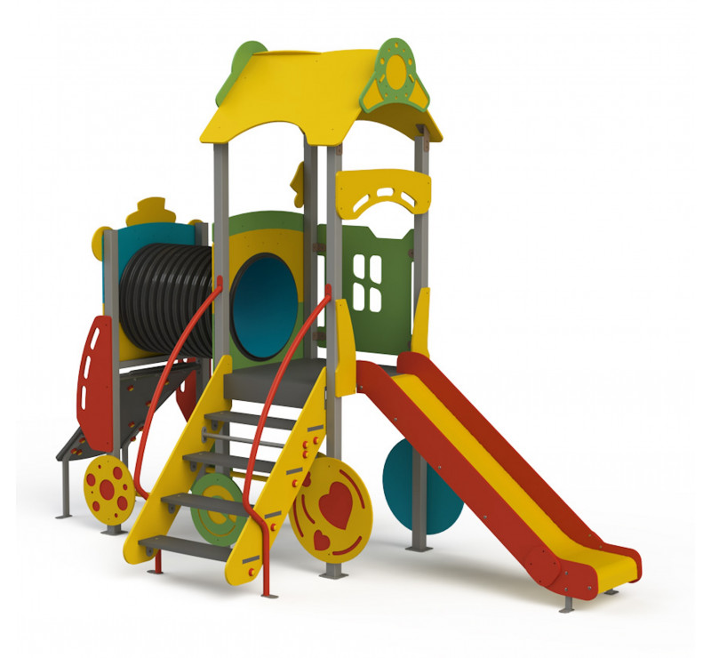 La grande locomotive pour enfants de 0 à 6 ans