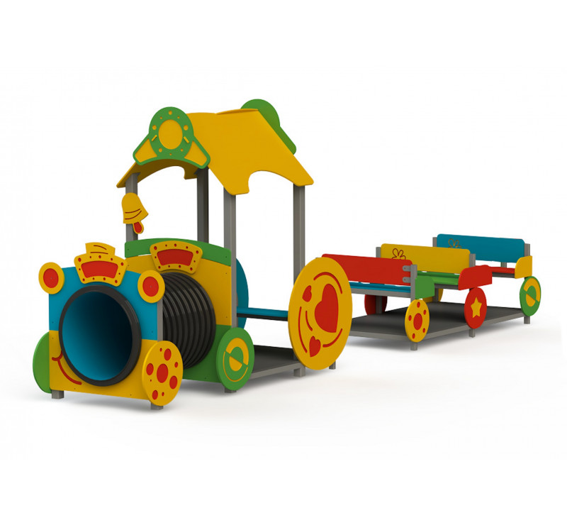 Aire de jeux locomotive Aire de jeux locomotive