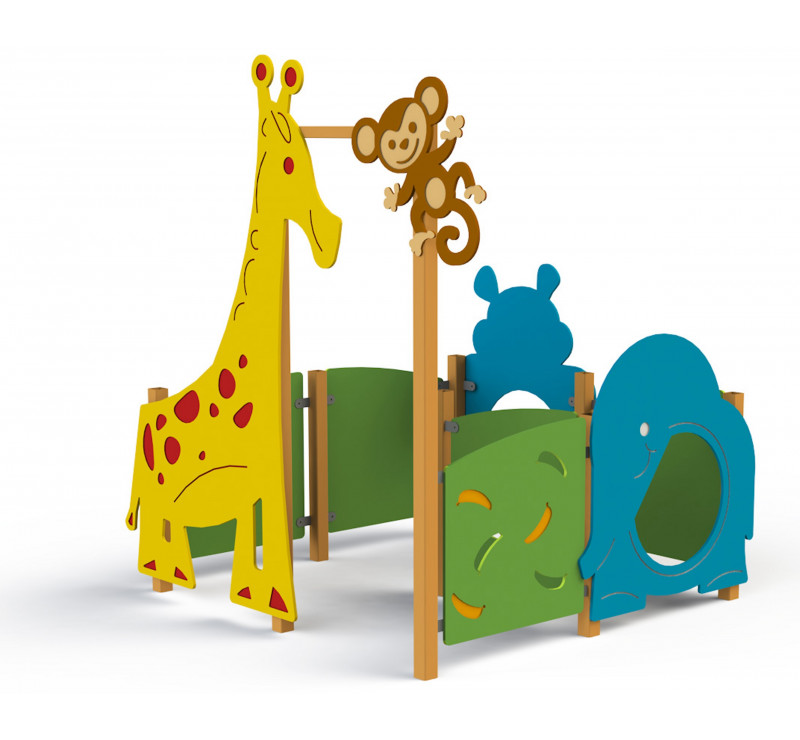 Jeu de motricité la girafe