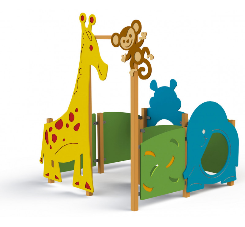 Jeu de motricité la girafe