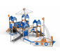Archipel des corsaires avec voilier et toboggans pour aire de jeux