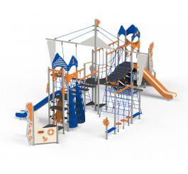 Grand bateau pirate aire de jeux pour enfants
