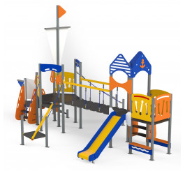 Bateau pirate aire de jeux