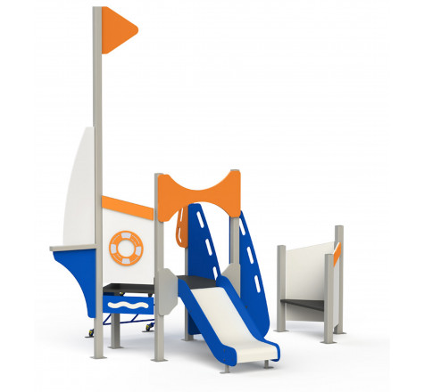 Bateau enfants pour aire de jeux