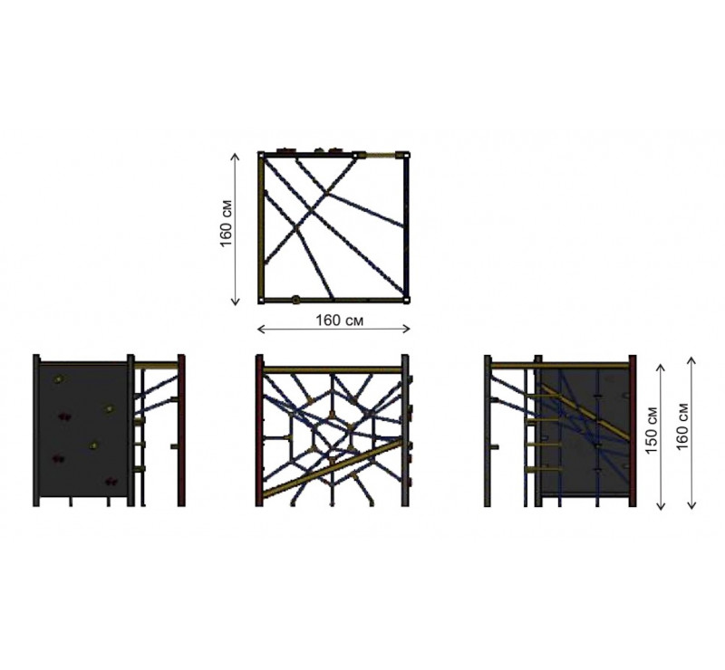 La structure des grimpeurs