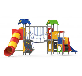 Grand toboggan pour aire de jeux