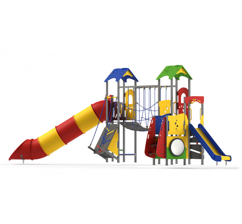 Grande aire de jeux pour enfants de 3 à 12 ans