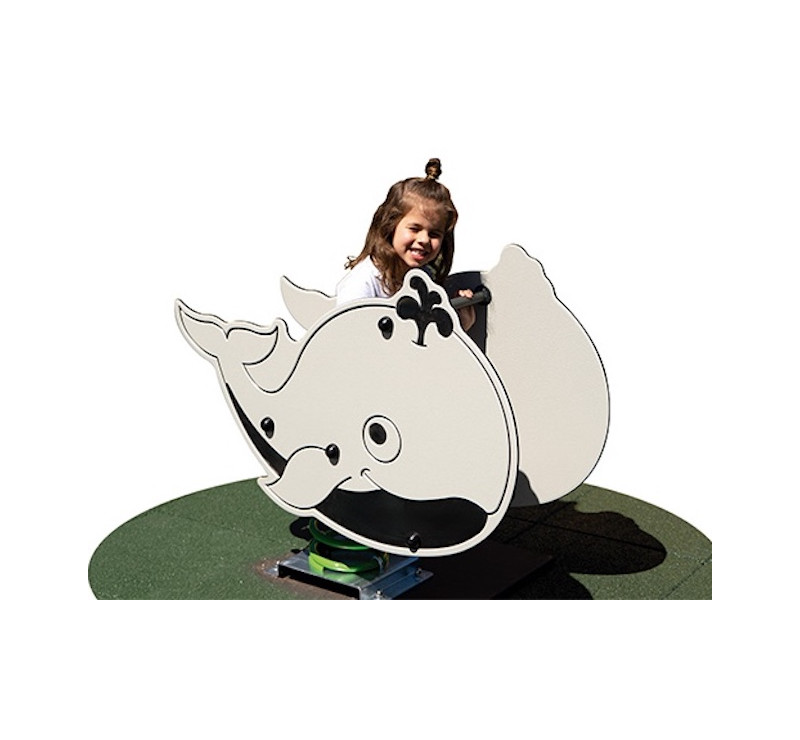 Jeu sur ressort baleine