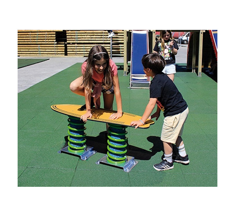 Jeu sur ressort planche de surf