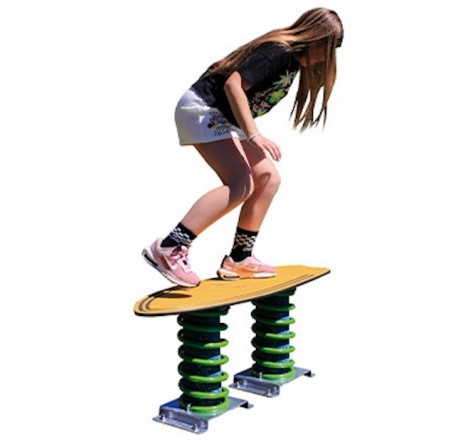 Planche de surf jeu sur ressort