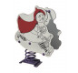 Jeu sur ressort le petit chaperon rouge