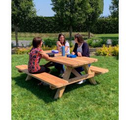 Table de pique-nique PMR en...