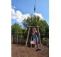 Tyrolienne en bois de robinier 32 m