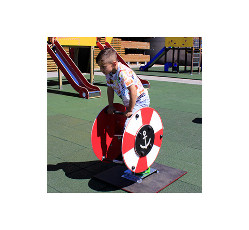 Jeu-sur-ressort-Bouee-de-sauvetage