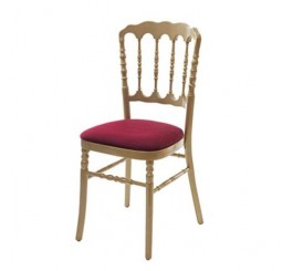 Chaise de Banquet Médiéval Or