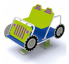Jeu sur ressort voiture Tout-terrain