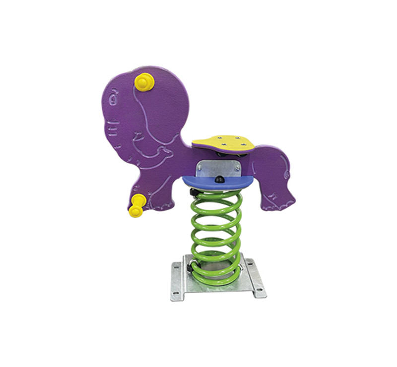 Jeu sur ressort l'éléphant
