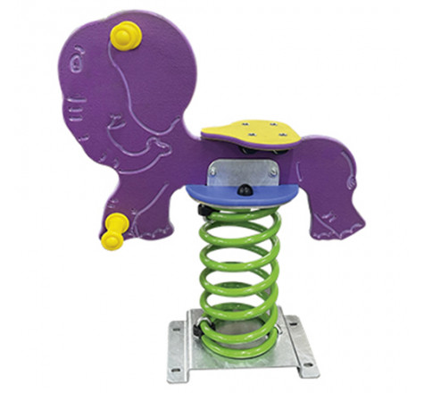 Jeu sur ressort l'éléphant
