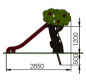Toboggan arbre des forêts