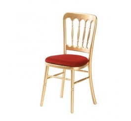 Chaise de Banquet Tradition  (or-rouge)