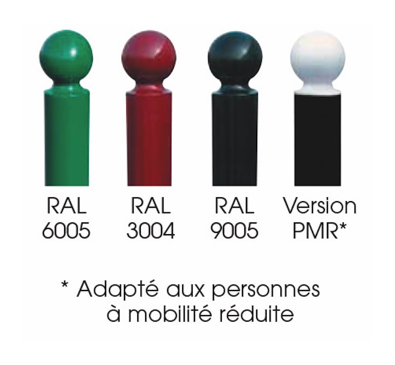 Potelet boule