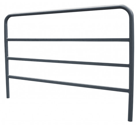 Barrière de ville mobilier urbain gris