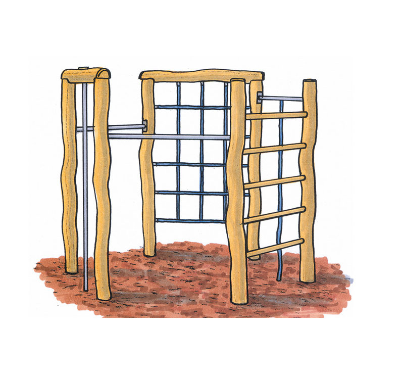 Jeux à escalader pour aire de jeux Jeux à escalader pour aire de jeux
