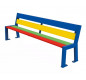 Banc multicolore ou monochrome pour école primaire