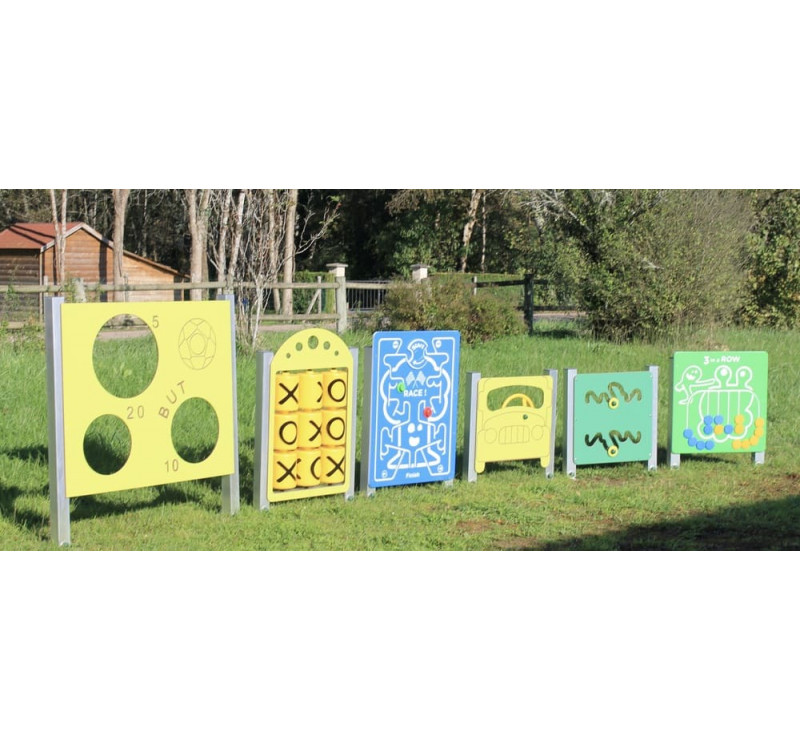 Panneau ludique course