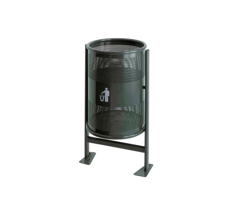Poubelle de rue 60 litres