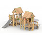 La maison magique en bois de robinier modèle de base sans option