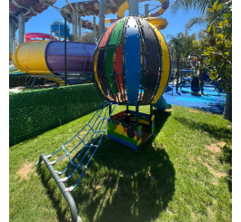 Aire de jeu montgolfière pour enfants