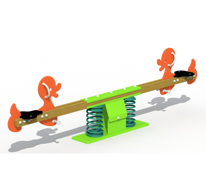 CANARDS JUMEAUX JEU SUR RESSORTS