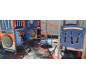 Archipel des corsaires avec voilier et toboggans pour aire de jeux