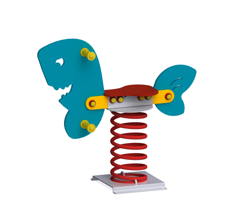 Jeu sur ressort requin