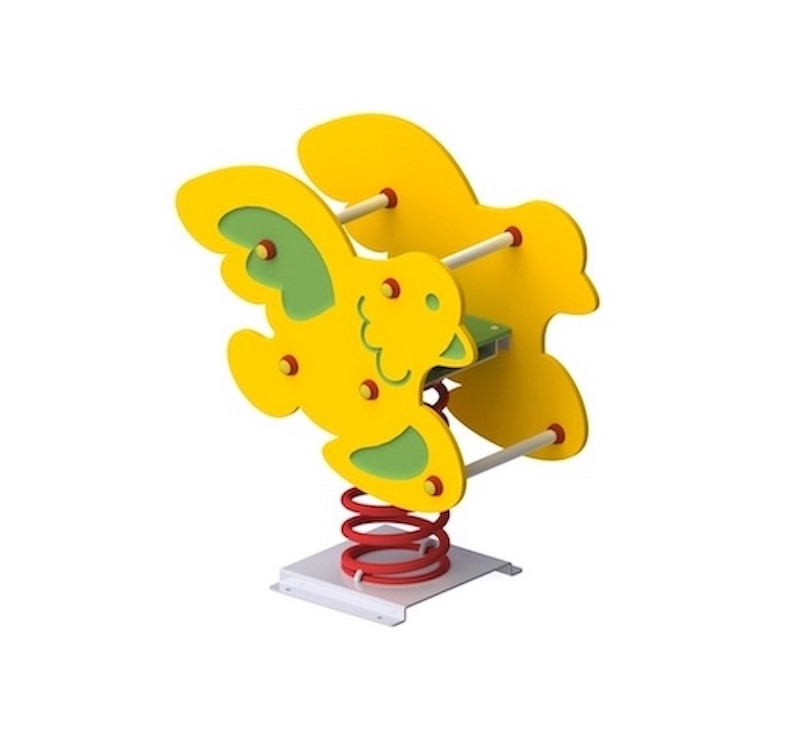 JEU SUR RESSORT OISEAU