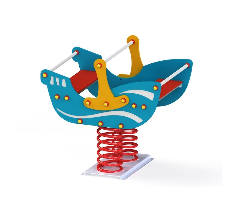 Jeu sur ressort bateau 4 places