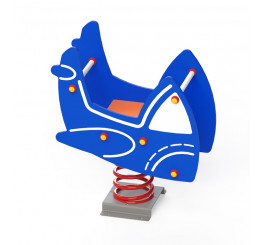 Jeu sur ressort petit avion