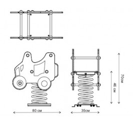 Jeu sur ressort voiture