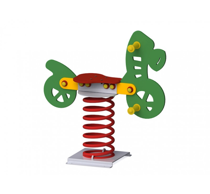 Jeu sur ressort le scooter