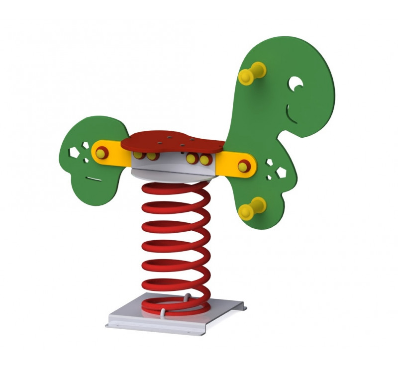 Jeu sur ressort la tortue