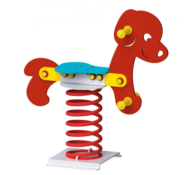 Jeu sur ressort chien