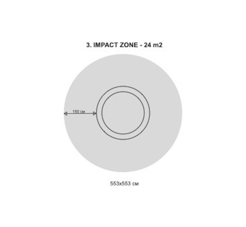 Bac à sable rond pour enfants âgés de 0 à 6 ans