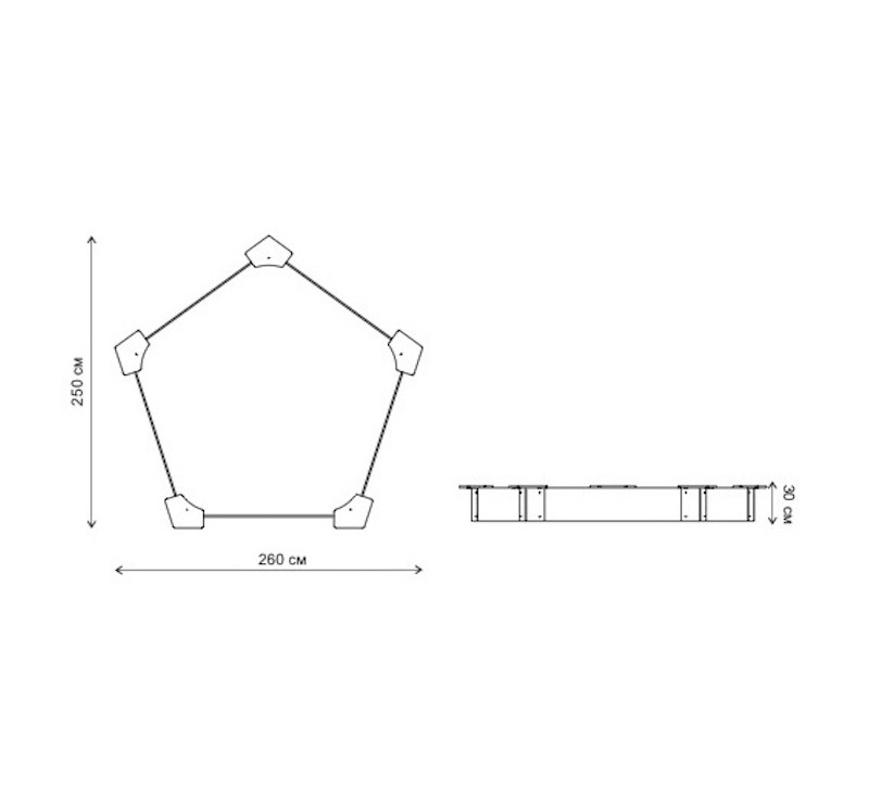 Bac à sable avec sièges pour enfants âgés de 0 à 6 ans