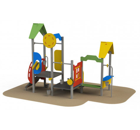 Maison des seaux à sable pour enfants